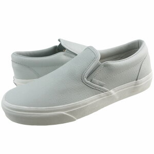 US��� Vans Slip-On ���@���Y �o���Y �X���b�|�� �G���{�X���H �^���� ���U�[ �X�j�[�J�[ �v Leather �O���[ Glacier Gray �X��