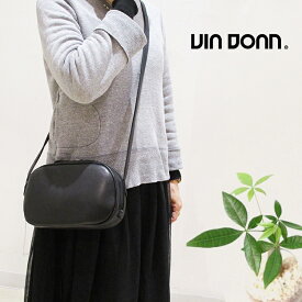 VIA DOAN ヴィア ドアン 牛革 本革 レザー Zilda ジルダ ソフトキップ 横型 ミニ ショルダーバッグ ブラック 7735