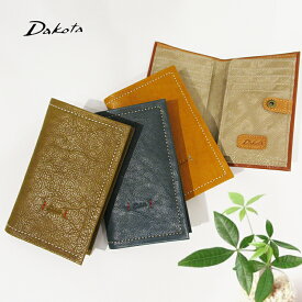 Dakota ダコタ 本革 牛革 レザー ピアッタ スナップ式 二つ折り 財布 コンパクト 薄型 カードケース ミニ ウォレット 0031535