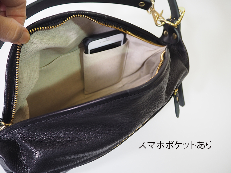 Ense アンサ バッグ レザー 本革 日本製 ショルダーバッグ shoulder Mサイズ GL603 | おしゃれバッグと財布半田カバン店