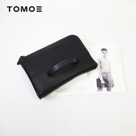トモエ TOMOE バッグ 本革 牛革 ソフトスムースレザー A5サイズ クラッチ ポーチ セカンドバッグ タブレットPCケース スマホケース ブラック SLIM A5 R1