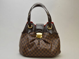 ルイヴィトン バッグ モノグラム LOUIS VUITTON ダミエ システィナPM ハンドバッグ/肩掛けショルダー N41542 エベヌ レディース e_u su_p F-YA315 【中古】【ブランド買取販売トリヴァンドラム】220410