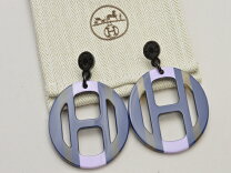 楽天市場】エルメス バッファローホーン ピアスの通販