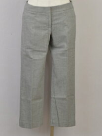 セオリーリュクス Theory luxe クロップド パンツ チェック 36サイズ グレー レディース u_s F-M9405【中古：良品】【ブランド買取販売トリヴァンドラム】240407