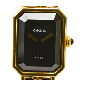 シャネル CHANEL プルミエール クォーツ ブラック 文字盤 サイズ L H0001 腕時計 高級腕時計 ブランド レディース F-YA1000【中古：良品】【ブランド買取販売トリヴァンドラム】250325