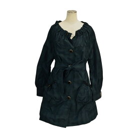 ジェットレーベル JET LABEL コート チェック柄 グリーン サイズ 38 レディース F-L1646【中古】【ブランド買取販売トリヴァンドラム】250618