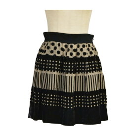 グレースコンチネンタル GRACE CONTINENTAL Diagram スカート 38サイズ ブラック レディース s_z F-YA235【中古】【ブランド買取販売トリヴァンドラム】250618