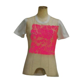 アイエス スナオクワハラ I.S. sunao kuwahara Tシャツ ホワイト サイズ M コットン レディース F-S594【中古：良品】【ブランド買取販売トリヴァンドラム】250729