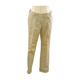 インコテックス INCOTEX パンツ ストライプ サイズ 40 日本製 ベージュ コットン レディース F-M13818【中古】【ブランド買取販売トリヴァンドラム】260113