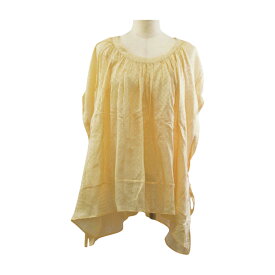 スナオクワハラ SUNAOKUWAHARA シャツ/ブラウス ドット柄 Mサイズ ベージュ レディース F-M8794【中古】【ブランド買取販売トリヴァンドラム】260127