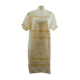 ソイル STYLED BY SOIL FREE ワンピース 半袖 コットン アイボリー レディース F-M9510【中古】【ブランド買取販売トリヴァンドラム】260202