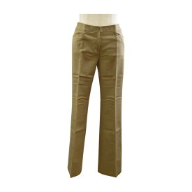 ハロッズ Harrods パンツ センタープレス 1サイズ ベージュ レディース F-M9795【中古：良品】【ブランド買取販売トリヴァンドラム】260202