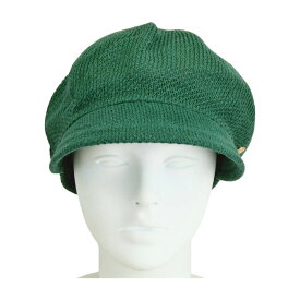 フルラ FURLA キャップ 帽子 キャスケット リネン M〜Sサイズ グリーン レディース F-C1048【中古：美品】【ブランド買取販売トリヴァンドラム】260210