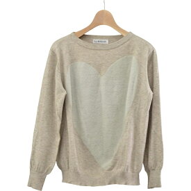 ルマレ le marais ニット 619322-0 ベージュ レディース 【中古】 【ブランド買取販売トリヴァンドラム】 260704