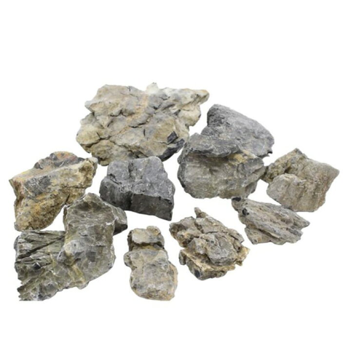 絶品 岩組み レイアウトセット 親石 添え石 天然石 45〜75cm水槽用 アクアリウムロックレイアウトセット 青華石 カミハタ