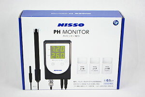 ニッソー　PHモニター NEO　pH、水温を同時に24時間常時計測 【熱帯魚・アクアリウム/水質管理用品/水質測定器】