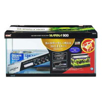 楽天市場】GEX AQUARIUM マリーナガラス水槽90cm MR-13Bi 黒枠ガラス 