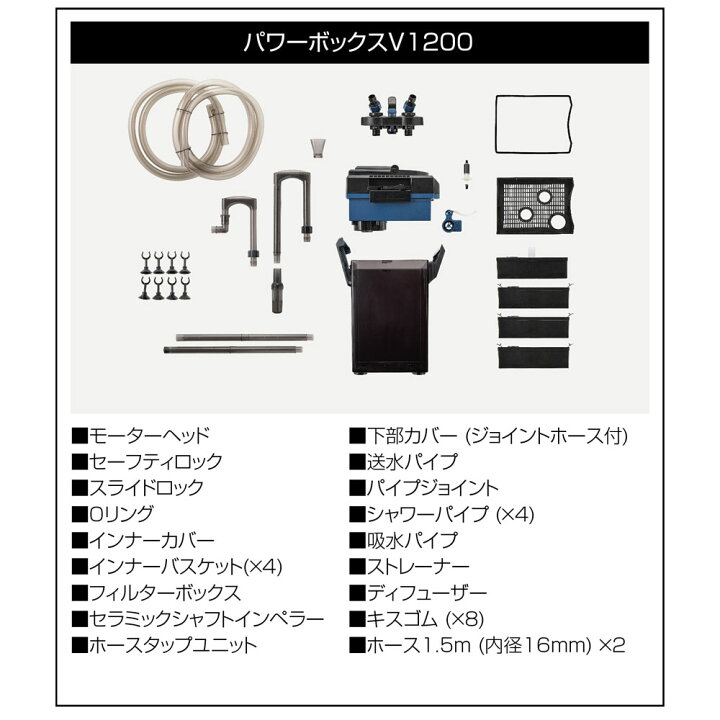 楽天市場】【送料無料】 コトブキ 120cm水槽 外部フィルター付き4点 