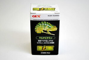 GEX エキゾテラ マルチビタミン 30g 【爬虫類・両生類/エサ】