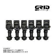 GRID RACING NEOコイル 6本セット イグニッションコイル スカイライン ECR33/ER33 GTST 後期 GR-COIL-BNR…