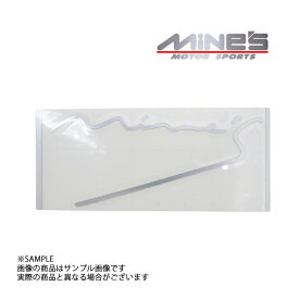 MINE'S マインズ ステッカー Dタイプ 大 シルバー トラスト企画 (875191014