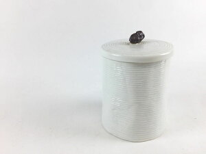 【訳あり品】千筋小吸碗(古白ツマミ茶) 6cm 有田焼 【アウトレット】