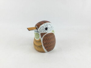 有田焼 幸楽窯 錦ミニ汁次 (ふくら雀 / 川蝉形 / 赤ちゃんペンギン)【液垂れしにくい構造】【7.5cm 60cc 汁次 醤油差し 醤油入れ しょうゆさし かわいい 動物柄 雑貨 陶器 陶磁器 鳥 すずめ スズ