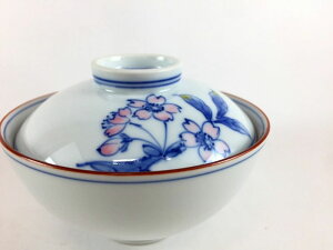 【訳あり品】11.5cm京丸蓋物 (福寿草/桜/すみれ/朝顔) 波佐見焼【アウトレット】