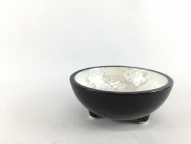 【訳あり品】ラスター黒 三ツ足チョコ 7cm 有田焼【アウトレット】