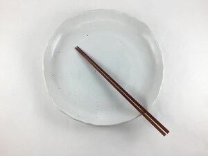 【訳あり品】美濃焼 24cm波渕皿.石焼マット【アウトレット】【お得品/中皿/プレート/変形皿/業務用食器】