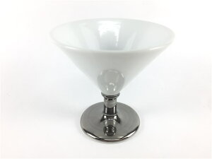 波佐見焼 丹心窯 80ccミニカクテル.白(金 / 銀)【磁器 金色 銀色 グラス 80cc 80ml 80cm3 酒器 カップ 和食器 陶器 磁器】