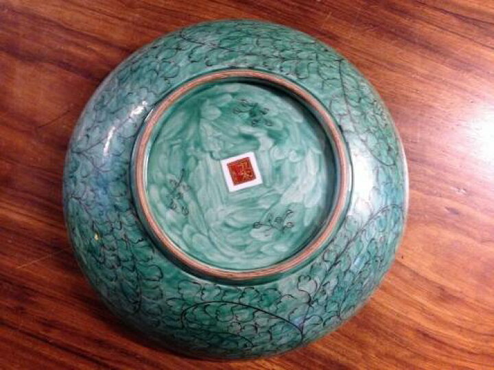楽天市場】九谷焼 明治期 九谷大鉢【骨董磁 骨董品 美術品 大鉢 39cm 
