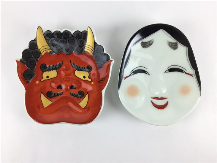 楽天市場 節分 納品不可 2 25日以降のお届けとなります 有田焼 幸楽窯 銘々皿 おふくさん 泣いた赤鬼 皿 10cm 食器 節分 お多福 阿多福 おたふく お福 おかめ オニ 縁起物 おしゃれ 有田焼やきものギャラリー つじ信