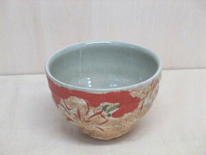 波佐見焼 筒山太一窯 えくぼ碗(土花絵)【10cm 11cm ご飯茶碗 ごはん茶碗 ちゃわん 仙茶 煎茶 茶碗 茶付 おしゃれ かわいい 和風 日本製 はさみやき】
