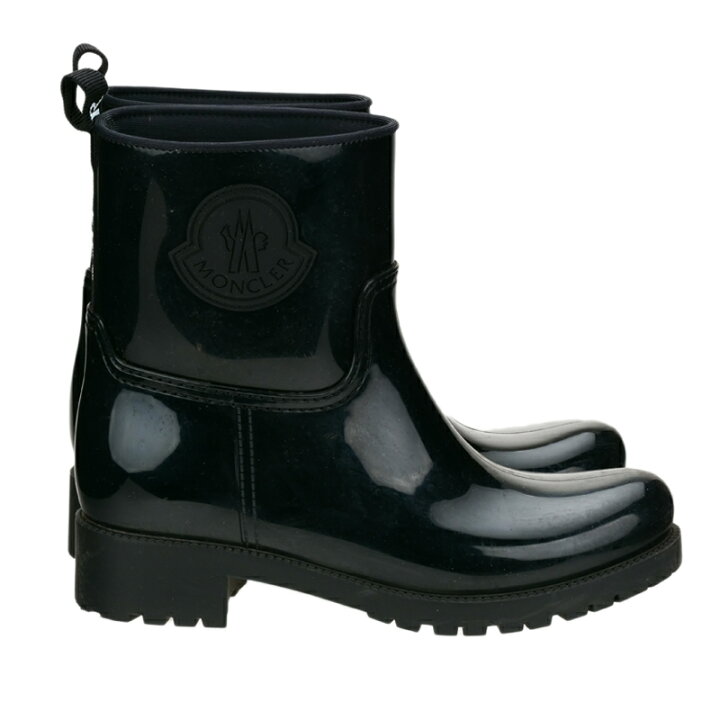 楽天市場】MONCLER モンクレール レインブーツ GINETTE ブラック #38  