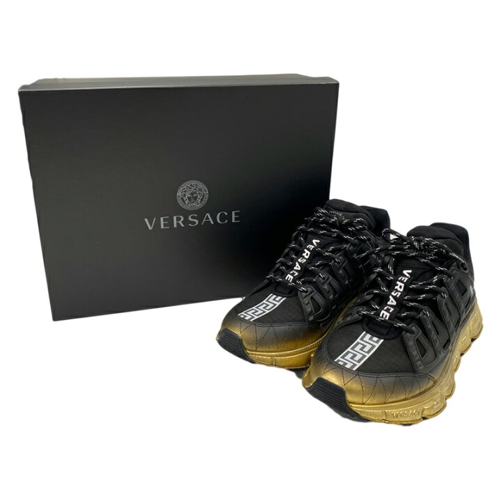 楽天市場】VERSACE ヴェルサーチ トライグレカ スニーカー メンズ 