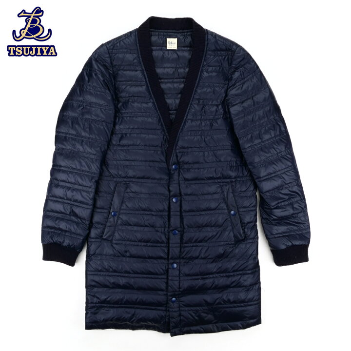楽天市場】【中古AB】RonHerman ロンハーマン ノーカラーロングダウン 