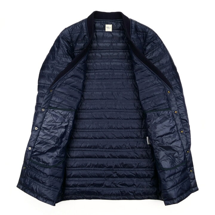 楽天市場】【中古AB】RonHerman ロンハーマン ノーカラーロングダウン 
