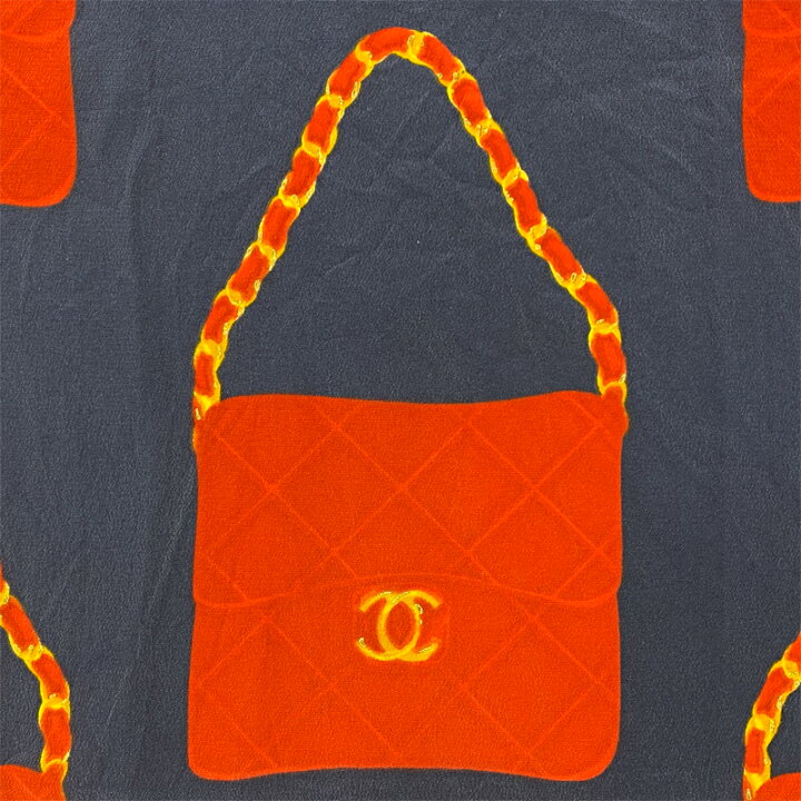 楽天市場】CHANEL シャネル スカーフ ショルダーバッグ柄 ヴィンテージ 