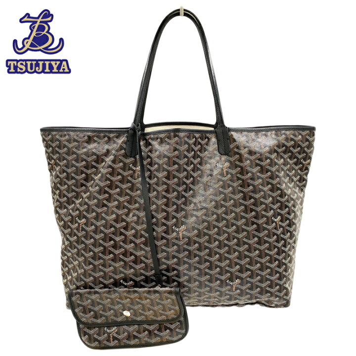 楽天市場】GOYARD ゴヤール サンルイGM トートバッグ ブラック AAS1 