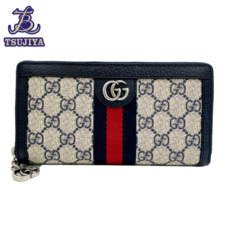 楽天市場】☆美品☆GUCCI グッチ オフィディア ラウンドファスナー長  