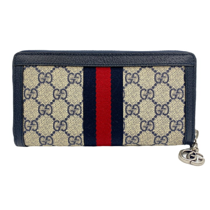 楽天市場】☆美品☆GUCCI グッチ オフィディア ラウンドファスナー長  