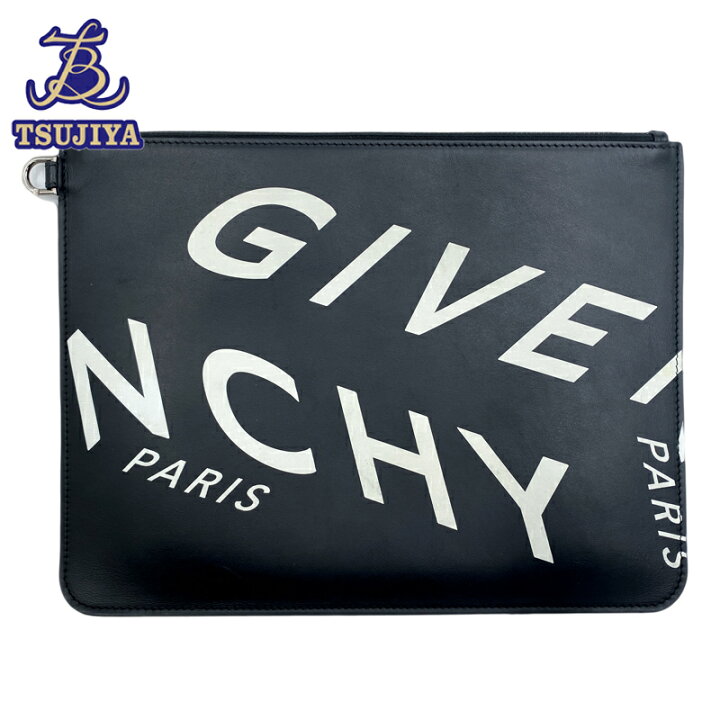 楽天市場】【中古AB】GIVENCHY ジバンシィクラッチバッグ ビッグロゴ 