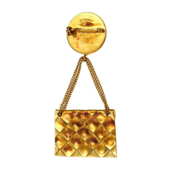 楽天市場】【中古AB】CHANEL シャネルヴィンテージバッグモチーフ 