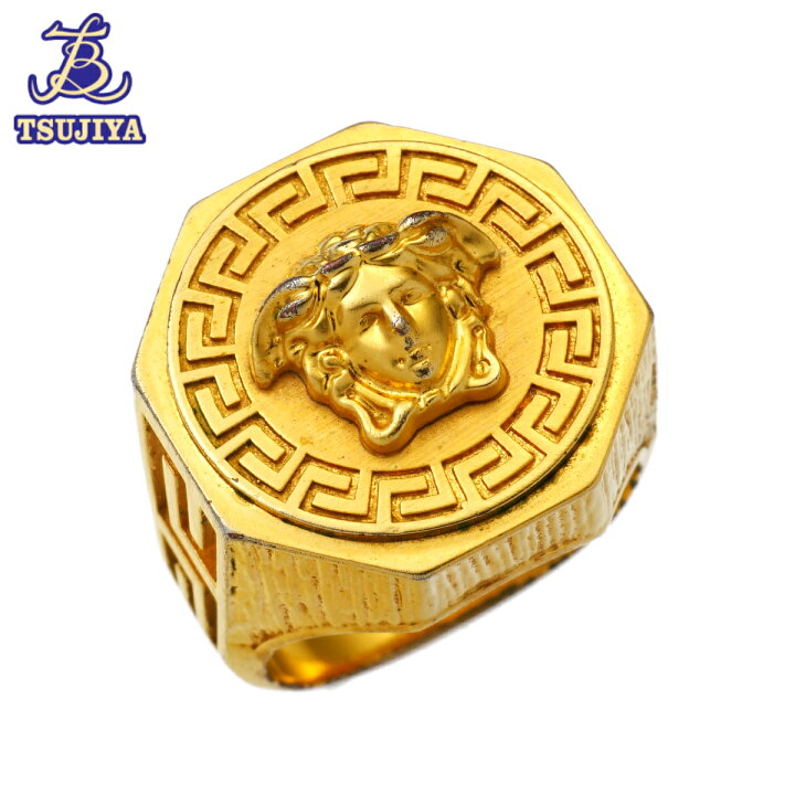 楽天市場】Versace ヴェルサーチェメドゥーサリングヴィンテージ 