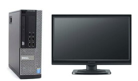 Windows7 Pro 64BIT DELL Optiplex 9020/7020/3020 SFF Core i3-4130 3.40GHz 16GB 新品SSD 512GB DVD Office付 24型液晶 中古パソコン デスクトップ