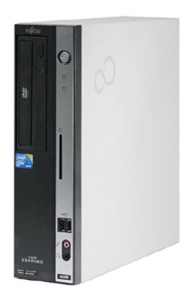 Windows7 Pro HDDリカバリー領域有 富士通 FMV-ESPRIMO D5290 Core2 Duo 2.93GHz 2GB 160GB  DVD Office 2013付 即日発送 中古パソコン デスクトップ パソコン・周辺機器