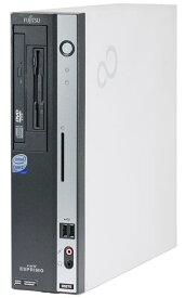 Windows XP Pro HDDリカバリー領域有/富士通 ESPRIMO D5290 Core2 Duo 2.93GHz/2GB/160GB/DVD 中古パソコン デスクトップ
