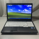 Windows XP Pro搭載 富士通 LIFEBOOK A561 i3第2世代 4GB 320GB DVD テンキーあり 中古ノートパソコン