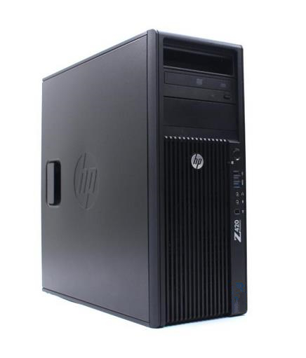 Windows XP Pro HP Z420 Workstation Xeon E5-1620 3.60GHz 4GB 新品SSD 256GB DVD 中古パソコン デスクトップ